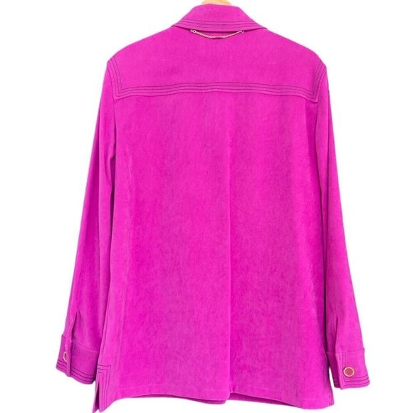 Vintage St. John Sport Pant Suit Womens Sz L Y2K Career Polished Bold Feminine - Picture 2 of 16